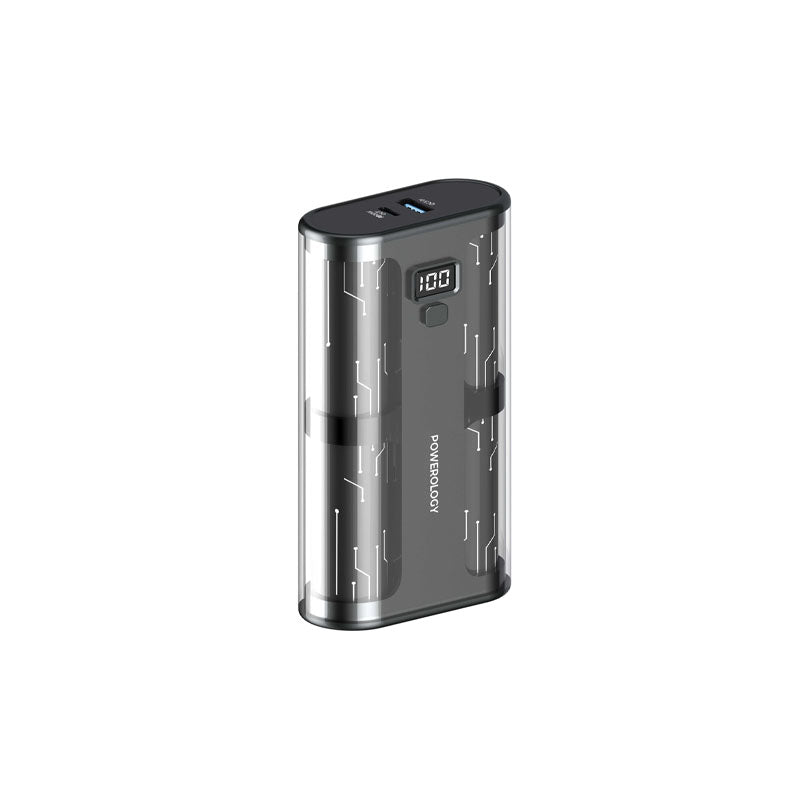 Powerology 20000mAh Crystalline Series Power Bank, PPBCHA25 Powerology 20000mAh Crystalline Series Power Bank, PPBCHA25